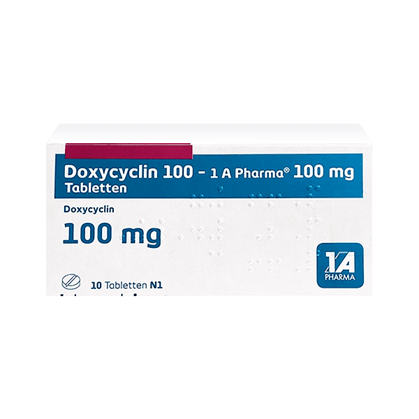 Doxycyclin 1A Pharma Malariaprophylaxe 100 mg